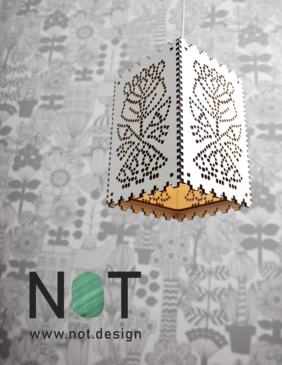 Doily lampshade